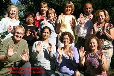 Reiki Masters Class, 2011